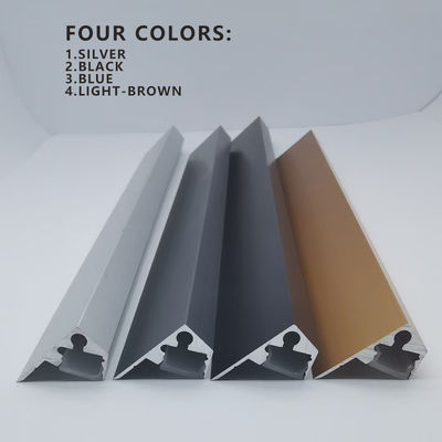 dipimpin di bawah lemari lampu bar Modern Aluminium Stand Lampu LED untuk Tampilan Showcase