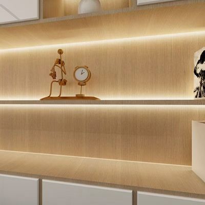 Lampu kabinet LED aluminium dengan disipasi panas yang ditingkatkan