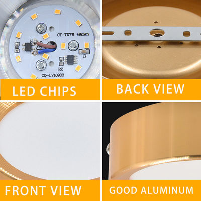 CRI Modern Dimmable LED Downlight dengan Angle Beam Adjustable