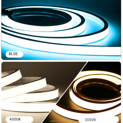 1000lm DC 12V IP55 Silicone Led Strip Light Untuk Dekorasi Luar Ruangan / Dalam Ruang