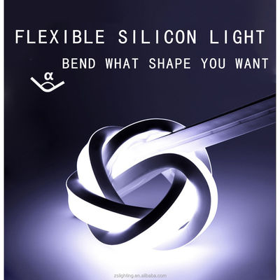 1000lm DC 12V IP55 Silicone Led Strip Light Untuk Dekorasi Luar Ruangan / Dalam Ruang