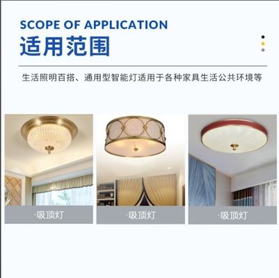 220mm dimmable bulat led lampu langit-langit pengganti 120v Aluminium PCB BOARD Sirkuit PCBA Untuk Lampu Langit-langit