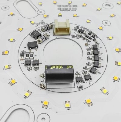220mm dimmable bulat led lampu langit-langit pengganti 120v Aluminium PCB BOARD Sirkuit PCBA Untuk Lampu Langit-langit