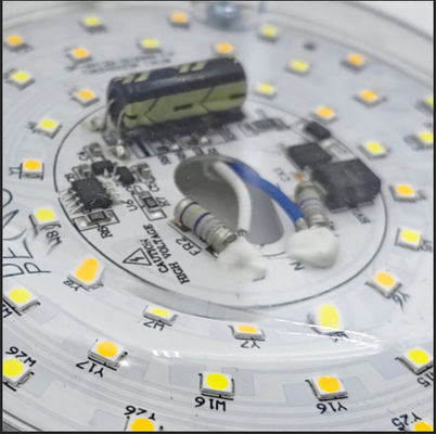 120V 15W Driverless Dia 100mm Led Module Untuk Led Fan Light Dengan Sertifikat ETL Penggantian lampu led kipas langit-langit