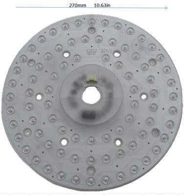 270mm dimmable lampu langit-langit LED bulat pengganti 120v Aluminium dengan sertifikat FCC,ETL,CB,CE,LVD,EMC
