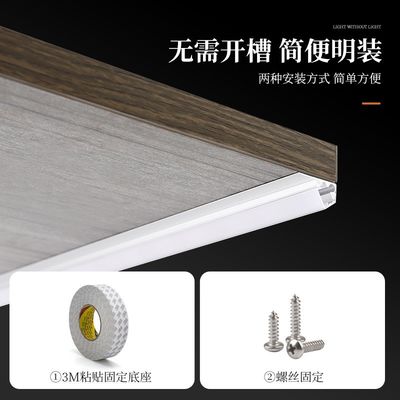 dipimpin di bawah lampu kabinet Dimmable LED Di bawah lampu kabinet dengan sensor gerak di Warm White 3500K