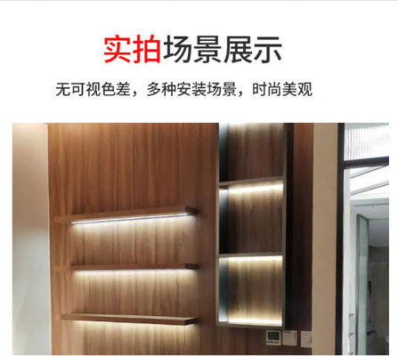 lampu lemari pakaian led dengan sensor Aluminium Lemari pakaian LED Light Strip dengan suhu warna yang dapat disesuaikan