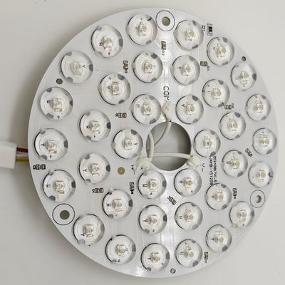 Perlindungan Tambahan Lumen Tinggi 3KV Tiga Warna 9-25W Fan Light Exchange LED DOB Module Ceiling Fan Light Replacement