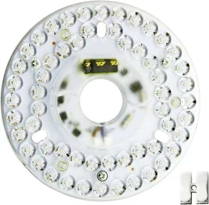 Dia125mm Round Pcb Board 4.9'' LED Retrofit Light Kit 22W Warna 3CCT 3000K/4500K/6000K CRI90 Untuk Lampu Penggantian Kipas Langit-langit Panel PCB Lampu Langit-langit LED Retrofit Kit120V 2200LM