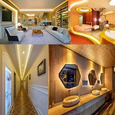 Lampu Strip LED Fleksibel 600 Unit LED Strip LED Waterproof 12 Volt LED Light Strip Paket 16,4ft/5m untuk Liburan Pesta Rumah Dekorasi Indoor Outdoor Waterproof Putih 1 Paket