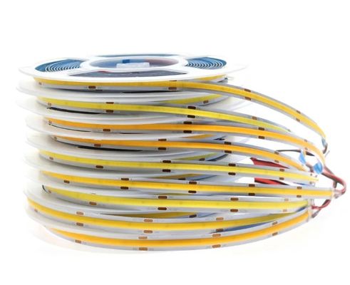 COB Strip Light Mobil Led Strip Light 320led 384led 480led 528led 768leds RGB COB Led Strip Light Untuk Profil Aluminium