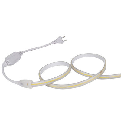 110V 220V Waterproof COB LED Light Strip With PVC Glue Disesuaikan Biru / Es Biru / Putih / Hijau / Ungu / Emas / Pink