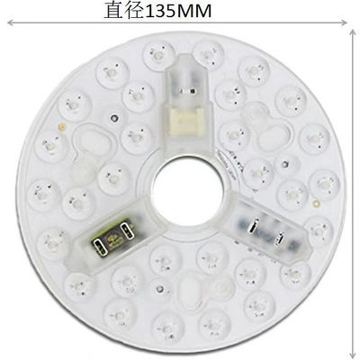 ERP Rosh LED Modul 5CCT 12W/18W/24W DIP Switch Lampu Langit-langit Kipas Dengan Witch Power Mengganti Modul LED