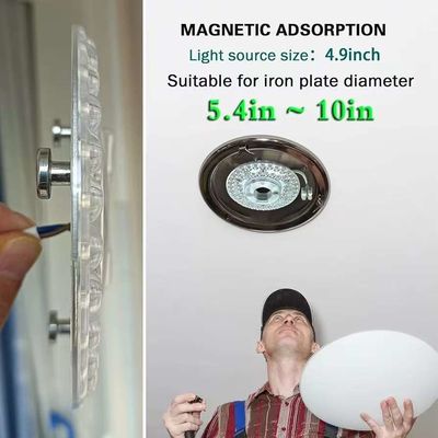5CCT 18W/24W DIP Switch Ceiling Light Fan With Witch Power Mengganti LED Module 120V Ceiling Fan Panel Retrofit Kit Dengan Modul DOB