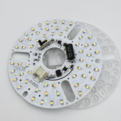5CCT 18W/24W DIP Switch Ceiling Light Fan With Witch Power Mengganti LED Module 120V Ceiling Fan Panel Retrofit Kit Dengan Modul DOB
