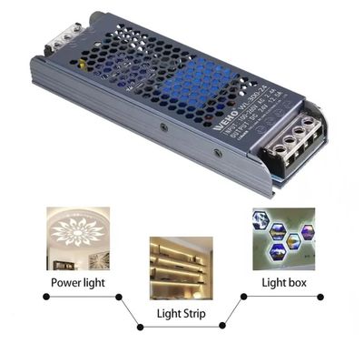 AC To DC Ultra Thin And Slim Power Supply 12V/24V 60W 100W 150W Led Driver Switching Power Supply Untuk Led Strip Light Tin Box
