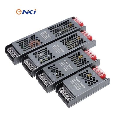 Suplai Listrik Ultra Tipis Dan Ringan 12V/24V 60W 100W 150W Led Driver Switching Power Supply Untuk Led Strip Light Tin Box