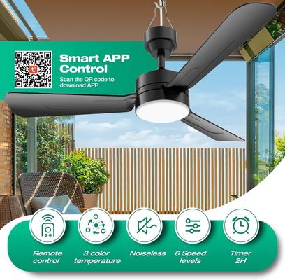 Kipas Langit-langit dengan Lampu, 36 &quot;LED Kipas Lampu Gantung dengan Hook, Hook Jenis Kipas Lampu Langit-langit, Plug di Lampu Kipas Lampu Langit-langit, 40W, 3000-6500k, Remote Control, Portable Kipas Lampu untuk Tempat Tidur Camping, Patio, ((Black) N DFFFFFN`