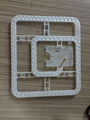Fitur lampu SMD LED PCB Modul 120V 3/5CCT Penggantian Lensa Bulat LED Light Modul untuk Panel Langit-langit