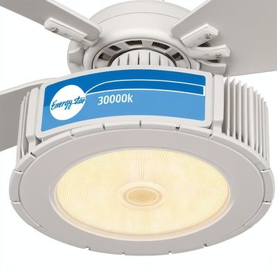 Penggantian lampu LED kipas langit-langit bersertifikat Energy Star 3000K