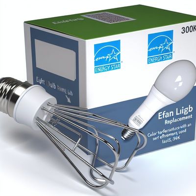 Penggantian lampu kipas langit-langit LED 3000K bersertifikat Energy Star
