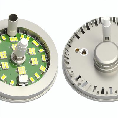 Aluminium PCB 3000K LED Light Penggantian untuk Langit-langit Fan Dia135mm