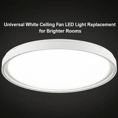 Pengganti Lampu LED Kipas Langit-Langit Putih Universal untuk Ruangan yang Lebih Terang