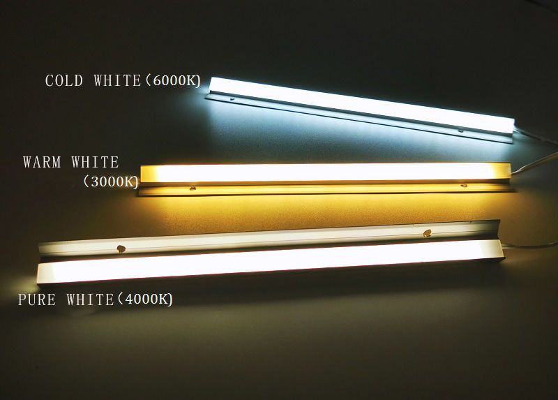 di bawah lemari led strip Sensor Gerak Dimmable isi ulang Cordless Aluminium LED Lampu Lemari