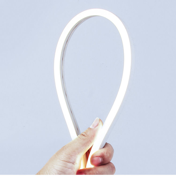1000lm DC 12V IP55 Silicone Led Strip Light Untuk Dekorasi Luar Ruangan / Dalam Ruang