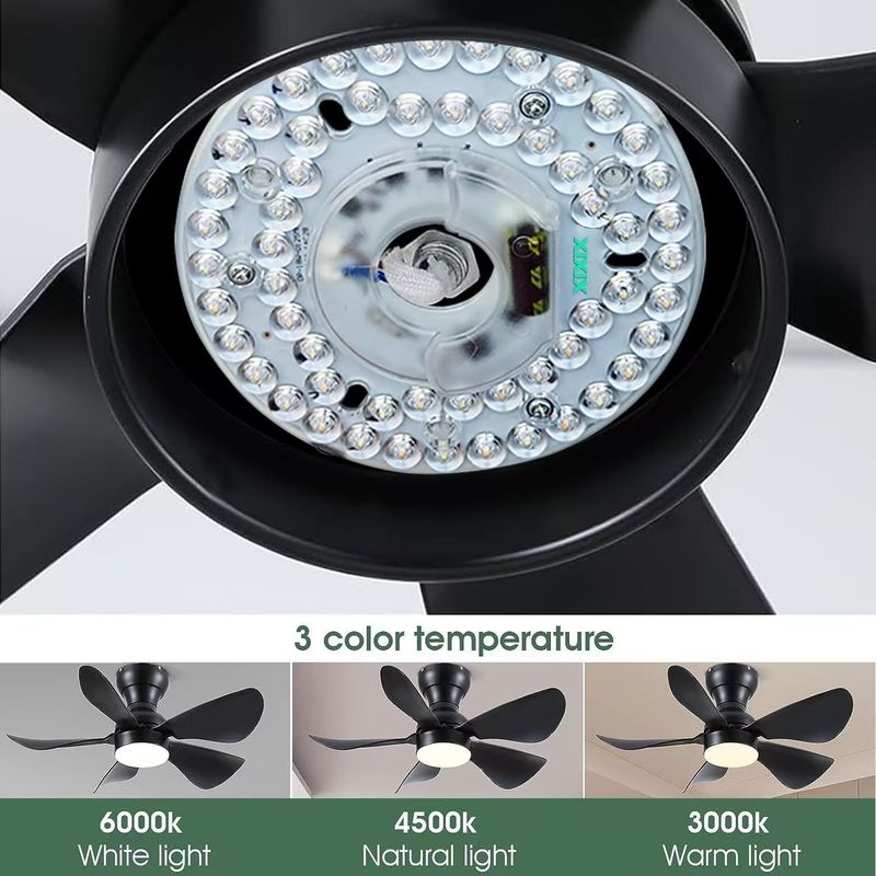 Dia125mm Round Pcb Board 4.9'' LED Retrofit Light Kit 22W Warna 3000K/4500K/6000K CRI90 Untuk Panel Penggantian Lampu Kipas Langit-langit PCB,Lampu Langit-langit LED Retrofit Kit,120V 2200LM,