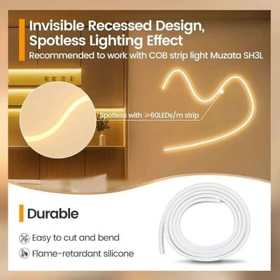 DIY Dekorasi RGB Neon Strip Light Tubes Custom 12v 24v SFflexible Neon Strip Light Untuk Dekorasi Liburan Silicone IP67 Waterproof Outdoor Neon Light