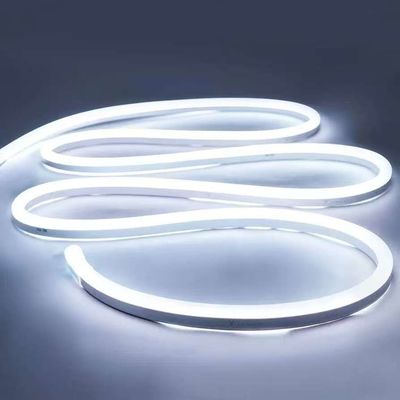 16.5FT / 5 Meter Tanpa noda Sistem Saluran Silikon LED Tabung Fleksibel Dengan Tutup Putih Susu Jalur Luas Untuk 12mm Waterproof LED Strip Light USC7 WW