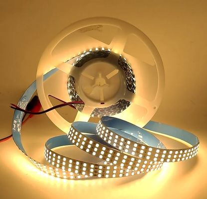 2835 Led Strip Light 360led/m 3 Row 12V IP20 IP65 Fleksibel Strip Light 16mm Lebar 45W 3528led Strip Light