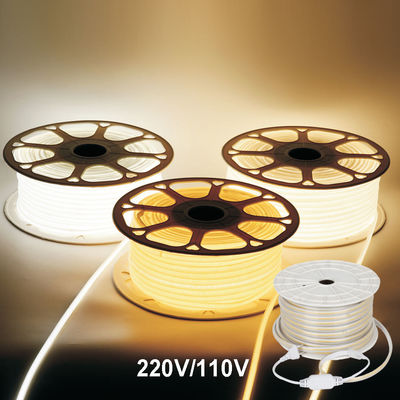 Tegangan Tinggi 110V 220V Indoor Outdoor Waterproof IP65 LED Cob Strip Lampu Untuk Mall Belanja Dekorasi Rumah