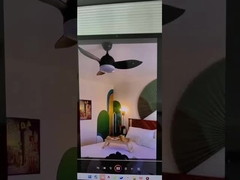 Lampu kipas langit-langit LED kualitas bagus, penjual terbaik